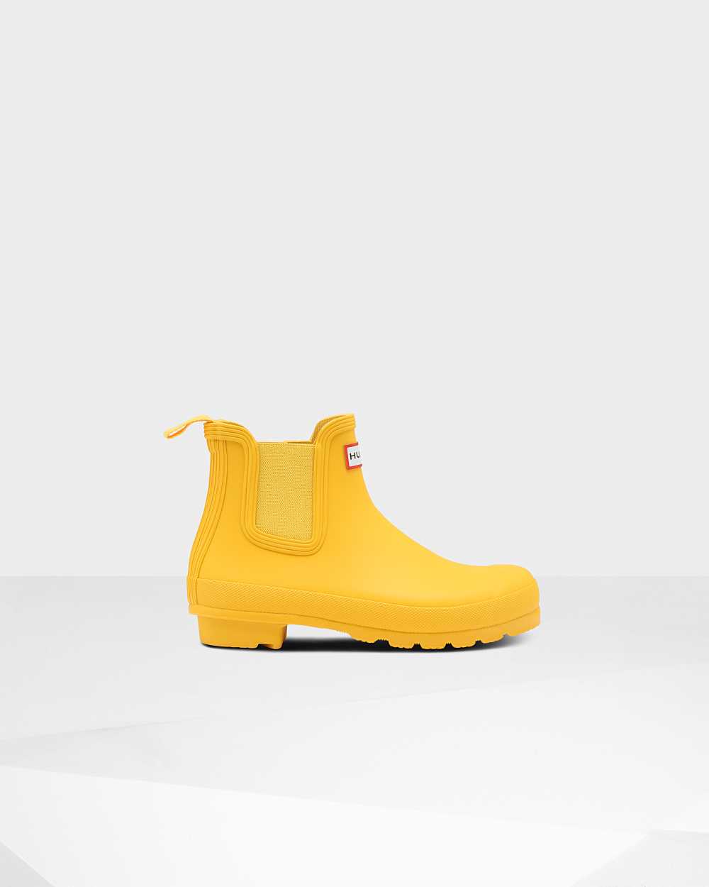 Botas Chelsea Mujer - Hunter Original Amarillo - RCHOLK-481 - Amarillo